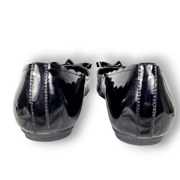 NWOB! Kate Spade Emma Black Patent Leather Flats Shoes 8 NEW WITHOUT BOX! - Picture 6 of 10